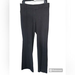 Rafaella curvy dark gray boot cut mid rise dress pants‎ size 8